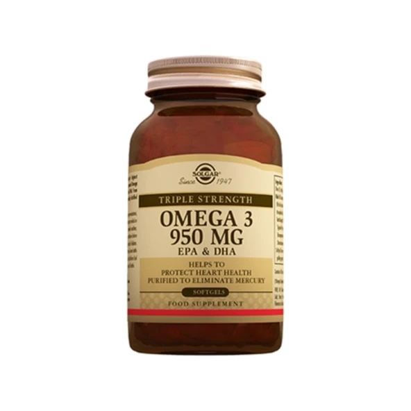 Solgar Omega-3 950 100 Kps ürün görseli 1