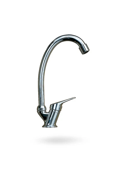 Mix Tek Girişli Model Tezgah Üstü Lavabo Bataryası ürün görseli 1