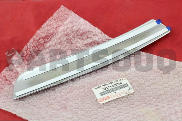 Toyota Hilux 2006-2008 Panjur Çıtası (Bandı) Nikelaj Adet Set (Oem No: 53121-0K010-53122-0K010) ürün görseli 1