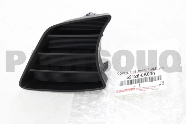 Toyota Hilux 2011-2015 Sis Lamba Kapağı Ön Sol (Oem No: 52128-0K030) ürün görseli 1