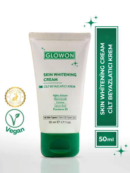 Vegan İçerikli Niacinamide Cilt Beyazlatıcı ve Leke Karşıtı Krem 50 ml ürün görseli 1
