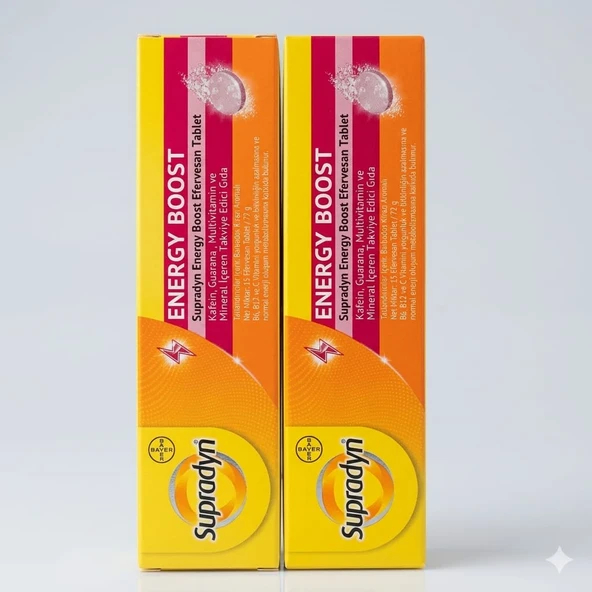 Supradyn Energy Boost 15 Efervesan Tablet 15+15 ürün görseli 1