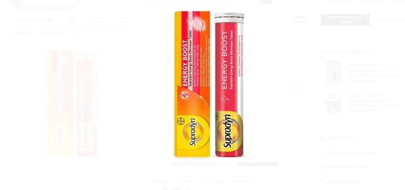 Supradyn Energy Boost 15 Efervesan Tablet ürün görseli 1