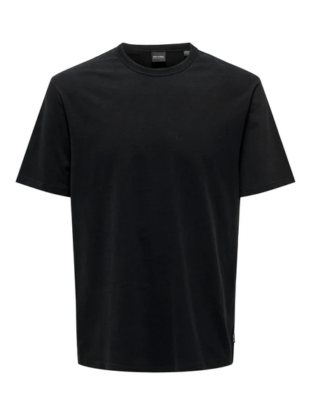Only & Sons   ONSSMART LIFE REG SS TEE Erkek Siyah T-Shirt - 22026726 ürün görseli 1