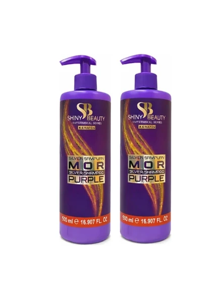 Shıny Beauty Mor Şampuan 500 Ml x 2 Adet ürün görseli 1