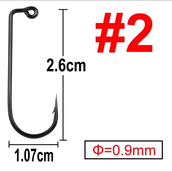 4 gr Jig Head 2 No İğne- 5 Adet - Resim 3