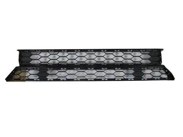 Volkswagen Amarok 2017-2020 Ön Tampon Panjuru Siyah - Sensör Deliksiz Tyg (Oem No: 2H6853677) ürün görseli 1