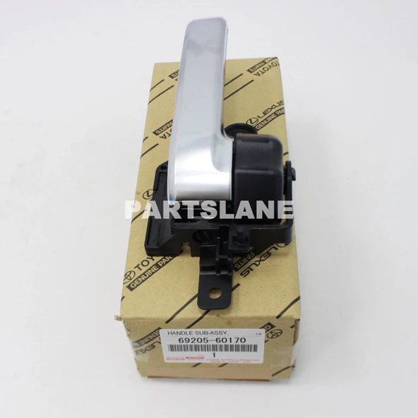 Toyota Yaris 2006-2011 Kapı Kolu İç Siyah Sağ (Oem No: 69205-52070) ürün görseli 1
