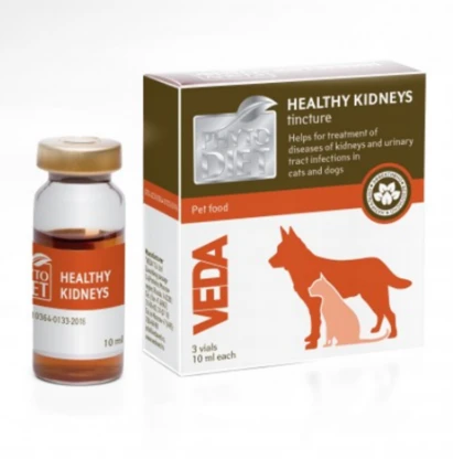 Veda Sağlıklı Böbrekler Kedi/Köpek Damlası 3x10 ml - Böbrek Yetmezliğine Bitkisel Çözüm ürün görseli 1
