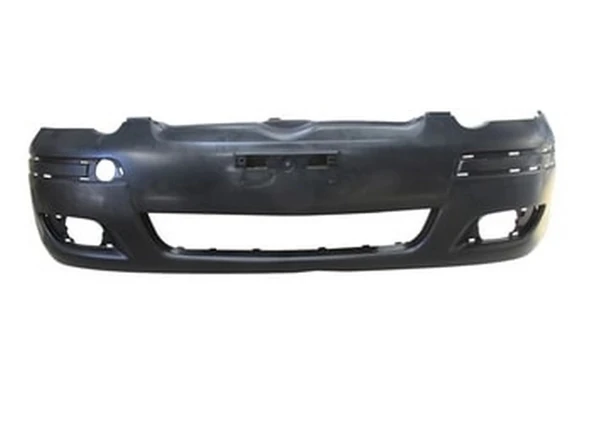 Toyota Yaris 2002-2006 Ön Tampon Siyah (Sis - Panjur - Bant Delikli) (Damla Gözlü) (Italya) (Adet) (Oem No:521190D090) ürün görseli 1