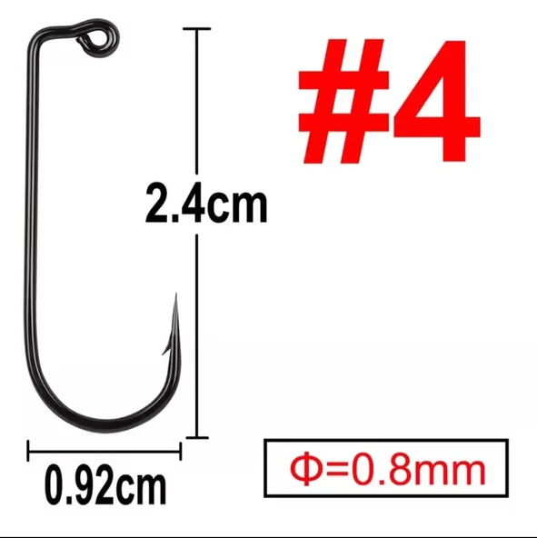 2 gr Jig Head 4 No İğne- 5 Adet - Resim 3