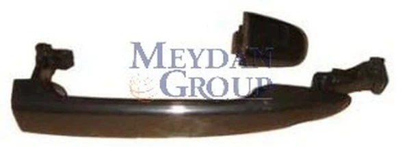 Toyota Land Cruiser 2003-2009 Prado - Ön Kapı Dış Açma Kolu Sağ Siyah (Pütürlü) (Adet) (Oem No:1090806R) ürün görseli 1