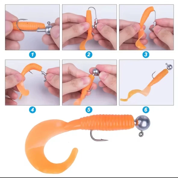 12 gr Jig Head 0/2 No İğne- 4 Adet - Resim 4
