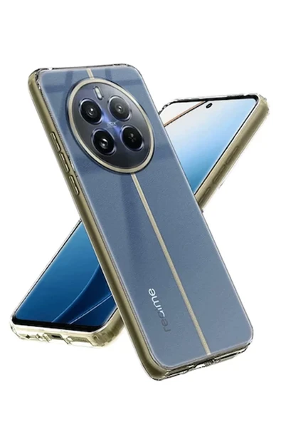 Newface Realme 12 5G Kılıf Lüx Şeffaf Silikon ürün görseli 1