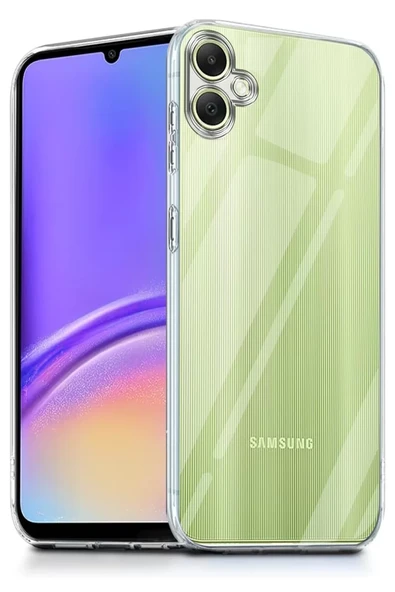 Newface Samsung Galaxy A07 4G Lüx Şeffaf Silikon - Şeffaf ürün görseli 1