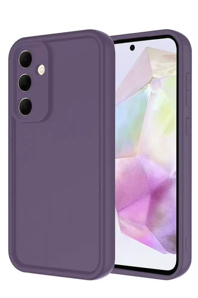 Newface Samsung Galaxy A17 5G Viera Silikon - Mürdüm ürün görseli 1