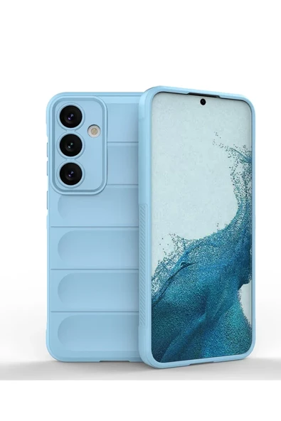 Newface Samsung Galaxy S24 Kılıf Optimum Silikon - Sky Blue ürün görseli 1