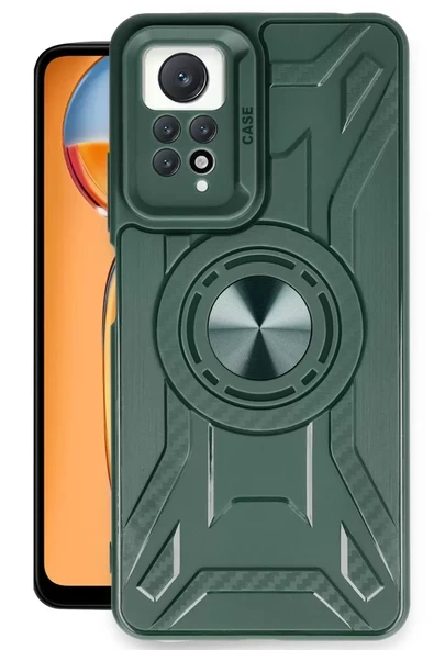 Newface Xiaomi Redmi Note 12 Pro 4G Kılıf Lincoln Silikon - Koyu Yeşil ürün görseli 1
