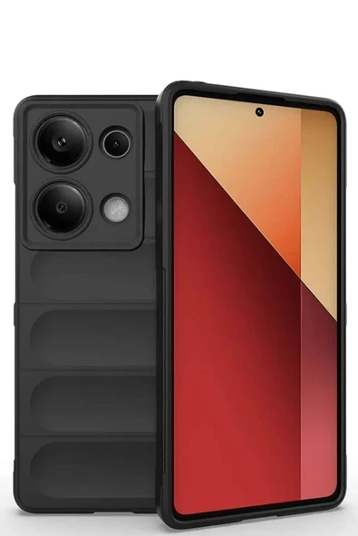 Newface Xiaomi Redmi Note 13 Pro 4G Kılıf Optimum Silikon - Siyah ürün görseli 1