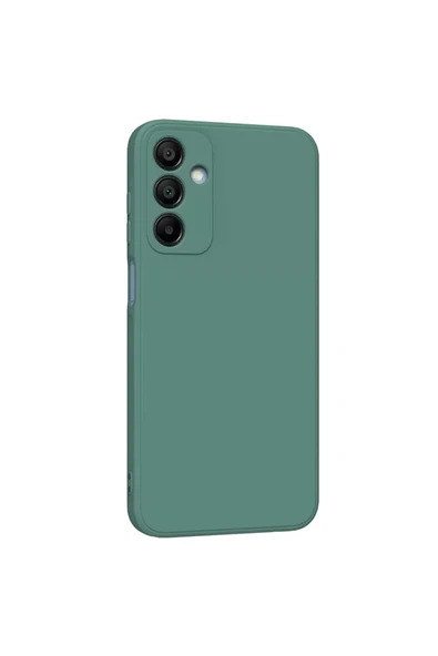 Newface Samsung Galaxy A25 5G Kılıf First Silikon - Koyu Yeşil ürün görseli 1