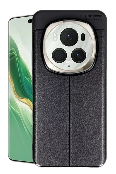 Newface Huawei Honor Magic 6 Pro Kılıf Auto Focus Kapak - Siyah ürün görseli 1