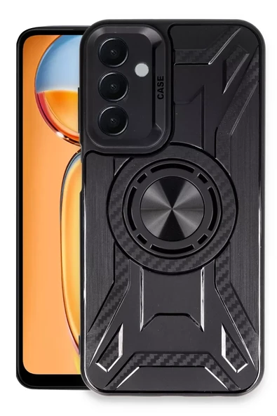 Newface Samsung Galaxy A55 5G Kılıf Lincoln Silikon - Siyah ürün görseli 1