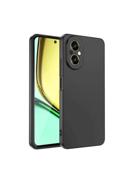 Newface Realme 12 Lite Kılıf First Silikon - Siyah ürün görseli 1