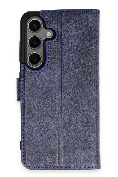 Newface Samsung Galaxy S24 Kılıf Trend S Plus Kapaklı Kılıf - Lacivert ürün görseli 1