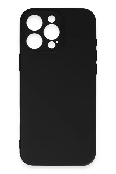 Newface Apple iPhone 16 Pro Kılıf First Silikon - Siyah - Resim 3
