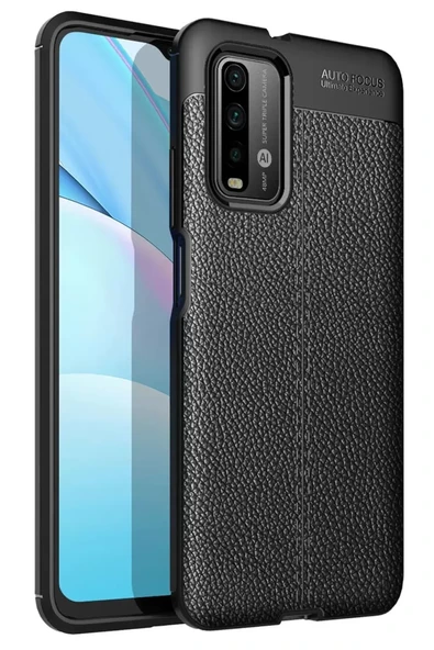 Newface Xiaomi Redmi 9T Kılıf Auto Focus Kapak - Siyah ürün görseli 1