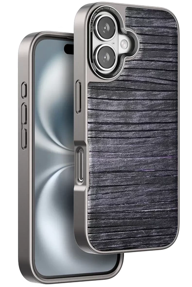 Venco Apple iPhone 16 Wave Kapak - Derin Mor ürün görseli 1