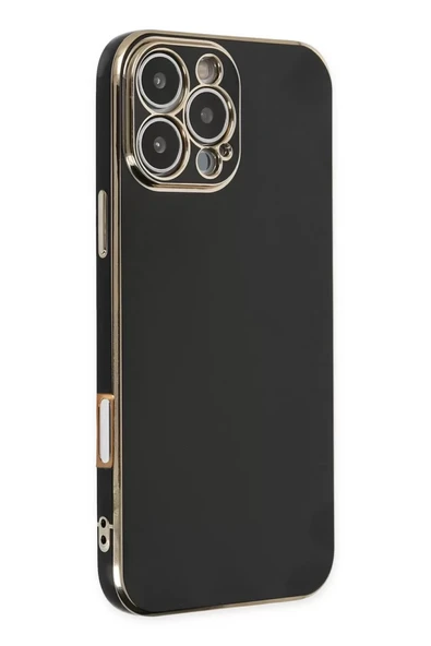 Newface Apple iPhone 16 Pro Max Kılıf Volet Silikon - Siyah ürün görseli 1