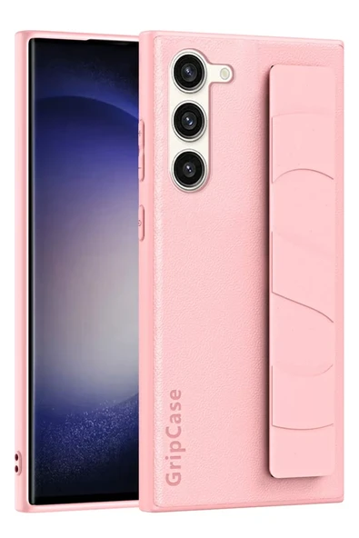 Newface Samsung Galaxy S24 Kılıf Data Kapak - Pudra - Resim 2