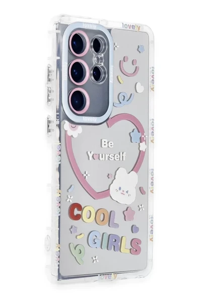 Newface Samsung Galaxy S24 Ultra Kılıf Reflexion Desenli Kapak - Desen 1 ürün görseli 1