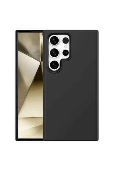 Newface Samsung Galaxy S24 Ultra Kılıf First Silikon - Siyah ürün görseli 1