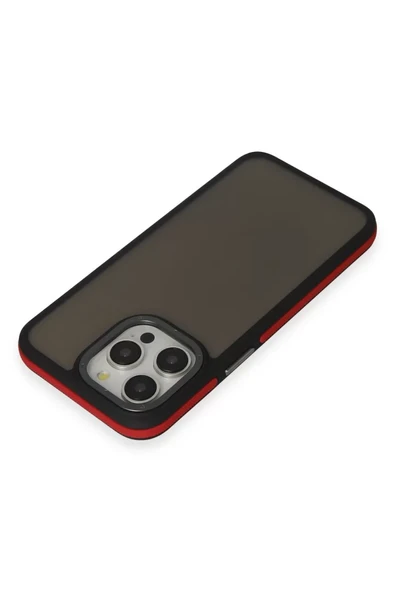 Newface Apple iPhone 13 Pro Max Harvel Kapak - Kırmızı - Resim 3