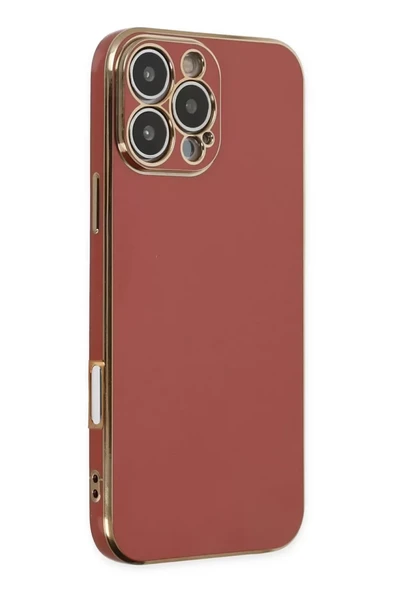Newface Apple iPhone 16 Pro Max Kılıf Volet Silikon - Kırmızı ürün görseli 1