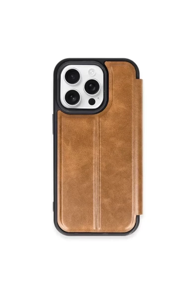 Newface Apple iPhone 15 Pro Max Kılıf Flip Cover - Taba ürün görseli 1