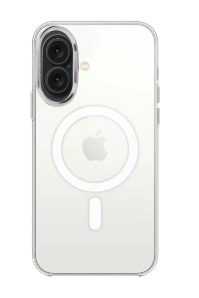 Newface Apple iPhone 16 Plus Kılıf Pc Real Magsafe Kapak - Şeffaf ürün görseli 1