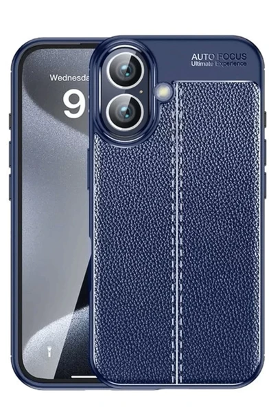 Newface Apple iPhone 16 Plus Kılıf Auto Focus Kapak - Lacivert ürün görseli 1
