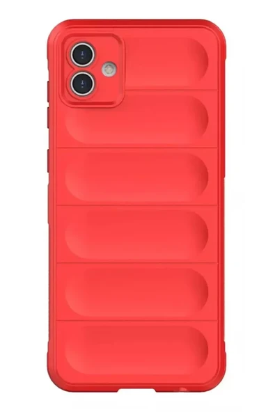 Newface Samsung Galaxy A05 Kılıf Optimum Silikon - Kırmızı ürün görseli 1