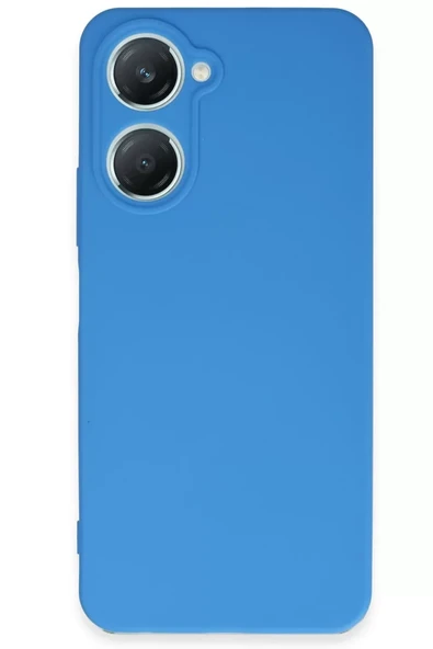 Newface Vivo Y18 Kılıf First Silikon - Mavi ürün görseli 1