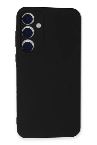 Newface Samsung Galaxy A35 5G Kılıf Nano içi Kadife Silikon - Siyah ürün görseli 1