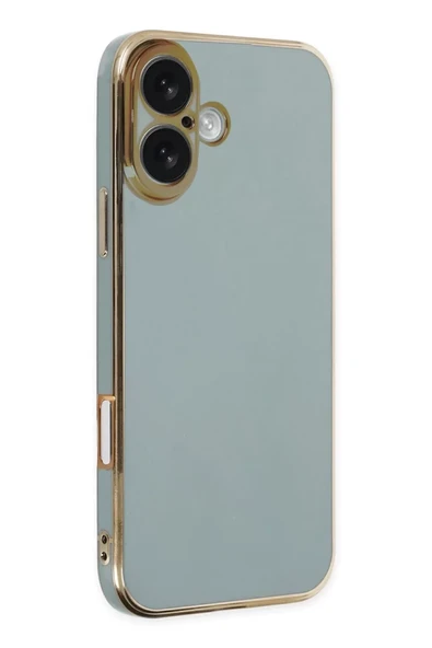 Newface Apple iPhone 16 Kılıf Volet Silikon - Açık Yeşil ürün görseli 1
