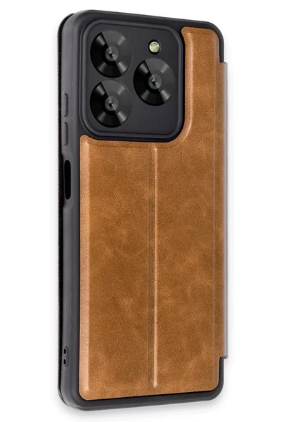 Newface General Mobile Era 30 Kılıf Flip Cover - Taba - Resim 2