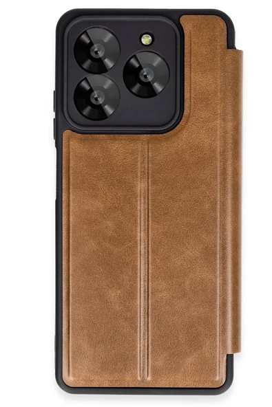 Newface General Mobile Era 30 Kılıf Flip Cover - Taba ürün görseli 1