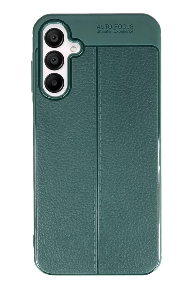 Newface Samsung Galaxy A25 5G Kılıf Auto Focus Kapak - Koyu Yeşil ürün görseli 1