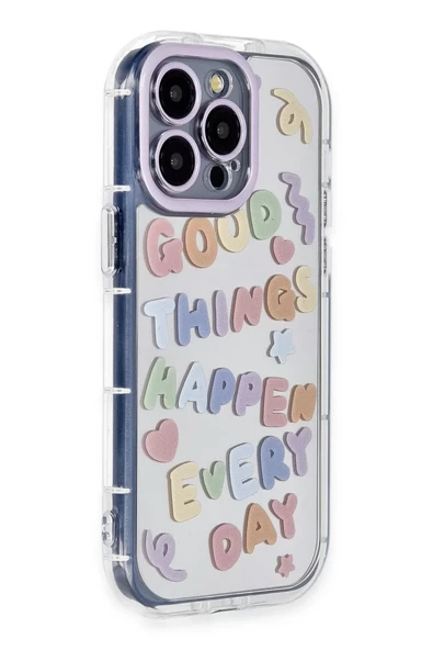 Newface Apple iPhone 15 Pro Max Kılıf Reflexion Desenli Kapak - Desen 7 ürün görseli 1
