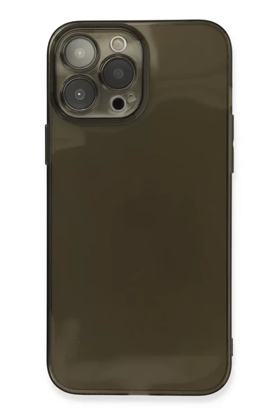 Newface Apple iPhone 13 Pro Kılıf Fly Lens Silikon - Siyah ürün görseli 1