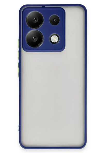 Newface Xiaomi Redmi Note 13 Pro 5G Kılıf Montreal Silikon Kapak - Lacivert ürün görseli 1